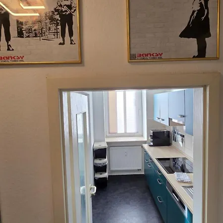 Kulturelles Businessapartment Mit Balkon Lejlighed Chemnitz