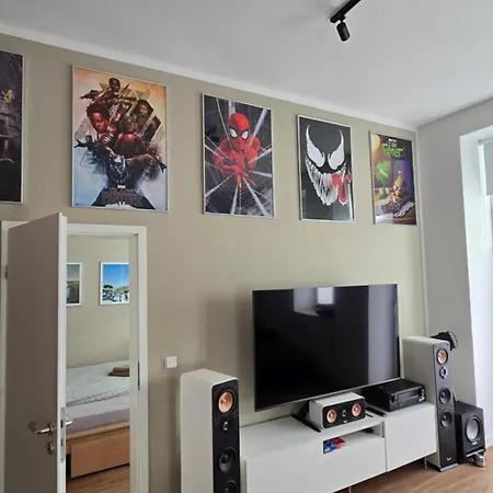 Lejlighed Kulturelles Businessapartment Mit Balkon Chemnitz